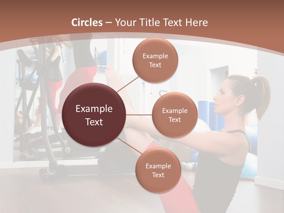 Team Healthy Athlete PowerPoint Template