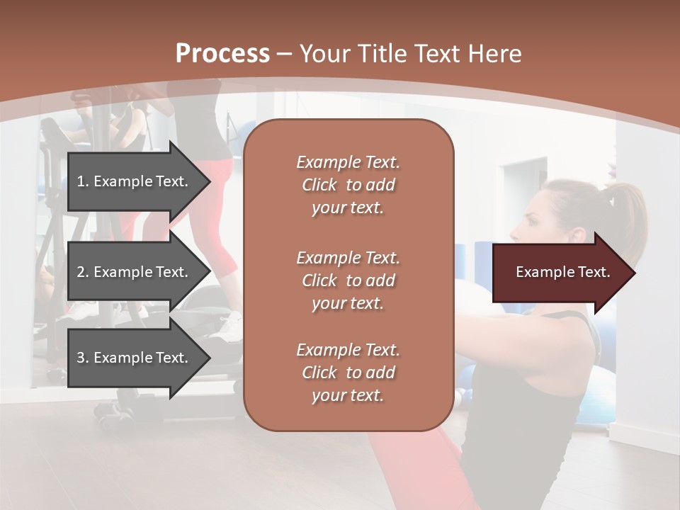Team Healthy Athlete PowerPoint Template