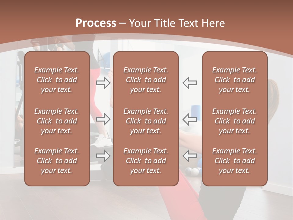 Team Healthy Athlete PowerPoint Template