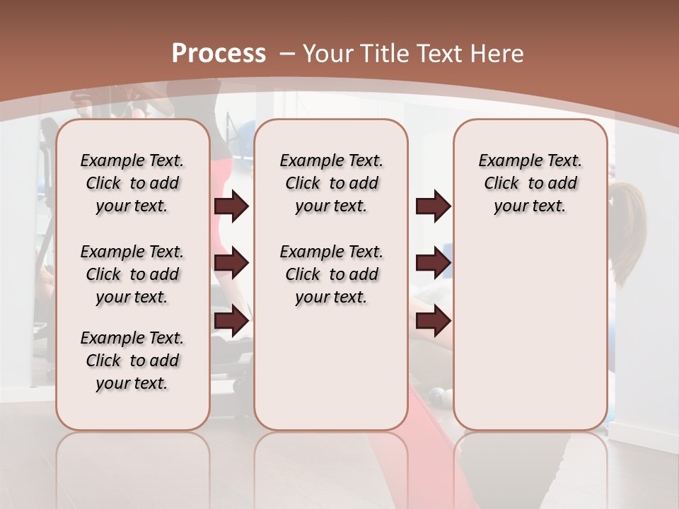 Team Healthy Athlete PowerPoint Template