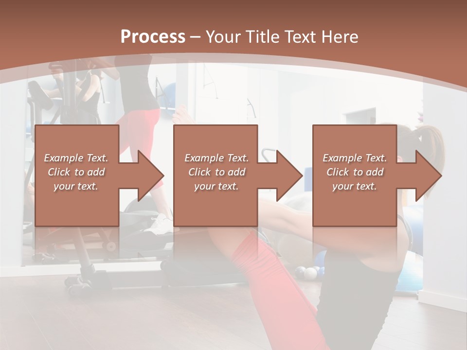 Team Healthy Athlete PowerPoint Template
