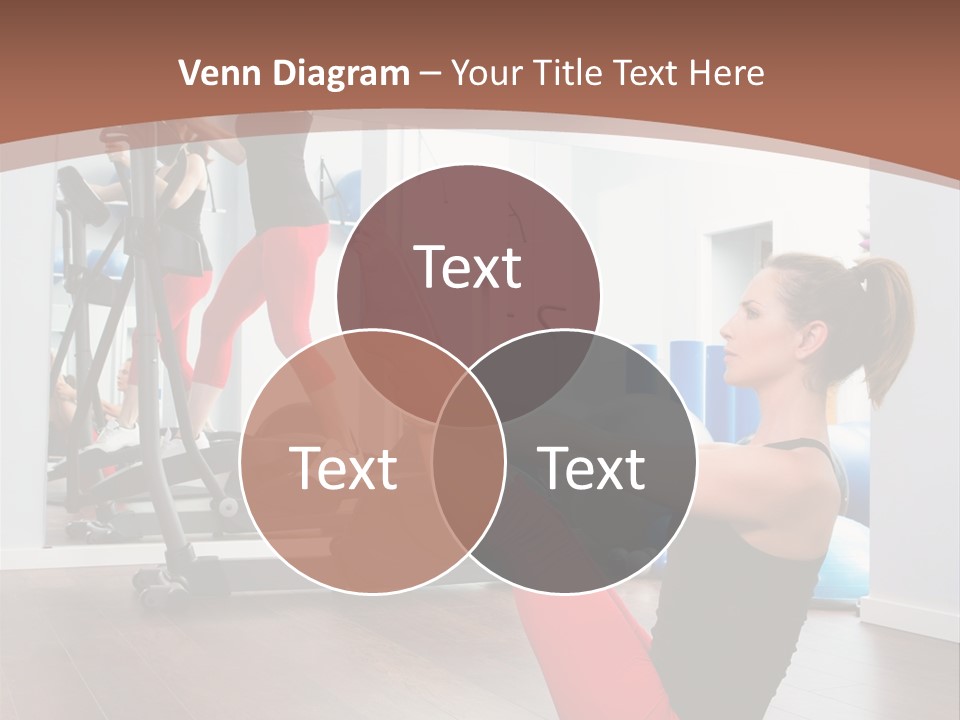 Team Healthy Athlete PowerPoint Template