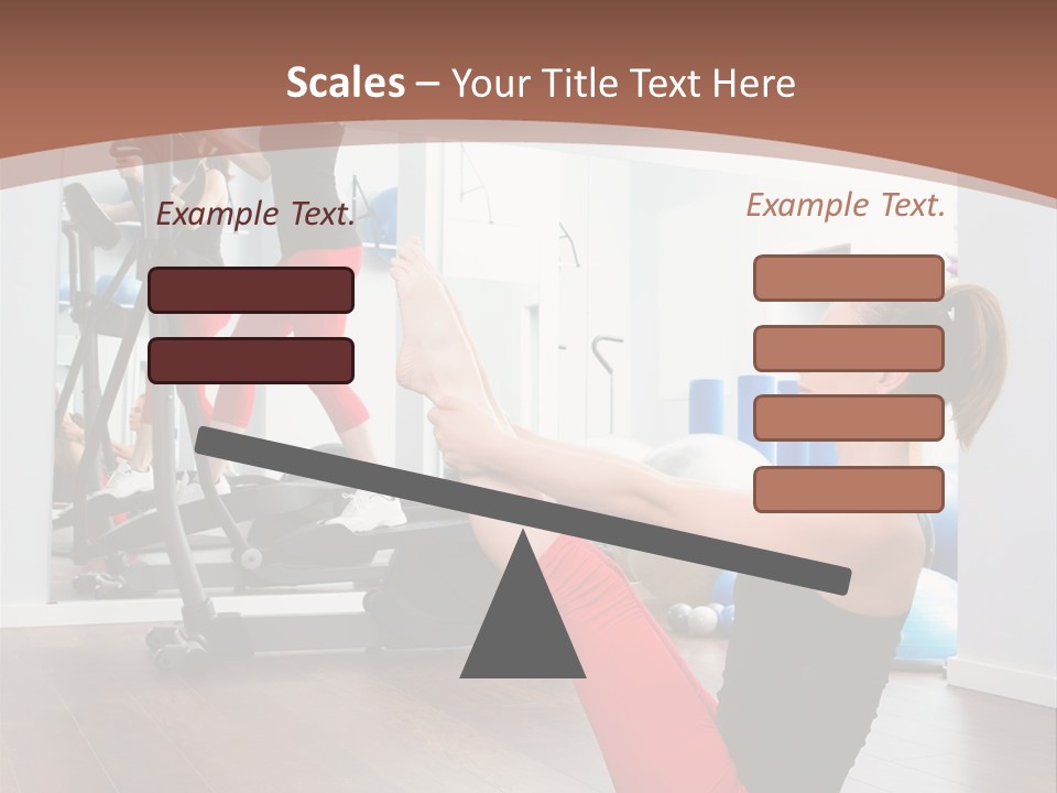 Team Healthy Athlete PowerPoint Template