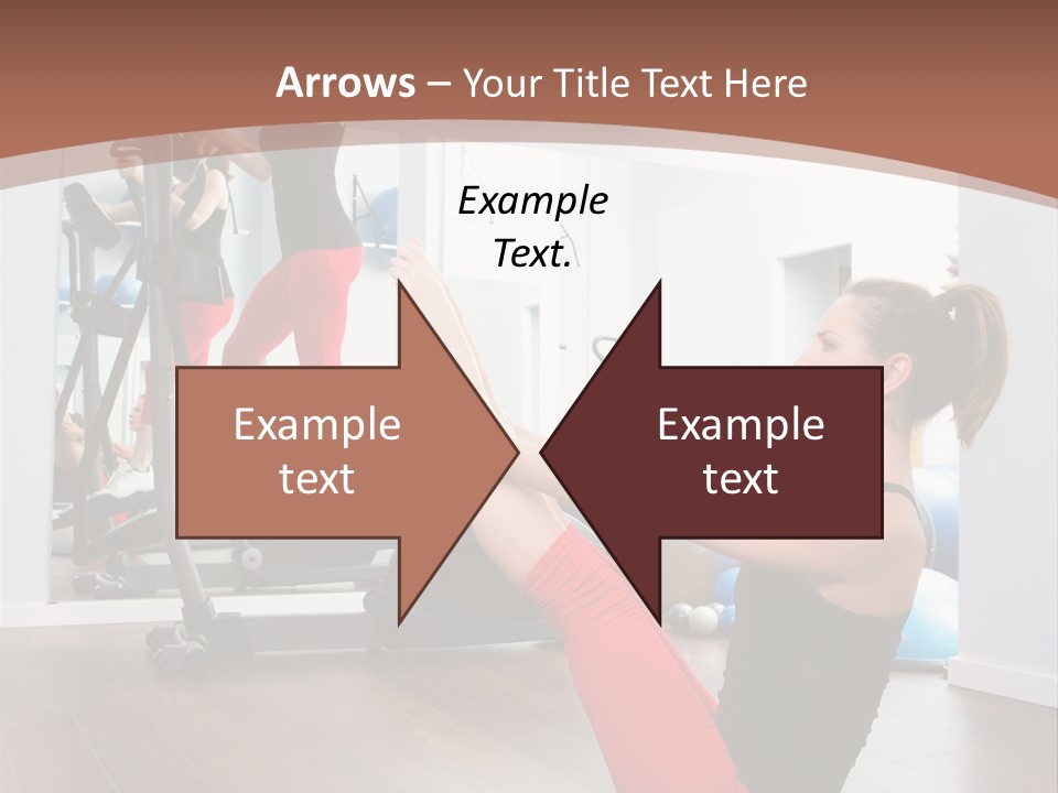 Team Healthy Athlete PowerPoint Template