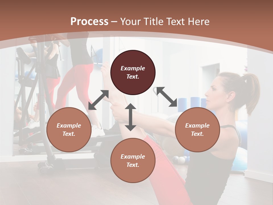 Team Healthy Athlete PowerPoint Template