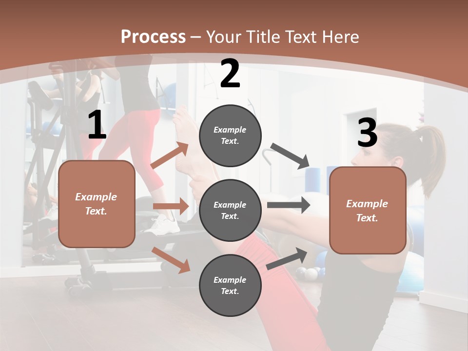 Team Healthy Athlete PowerPoint Template