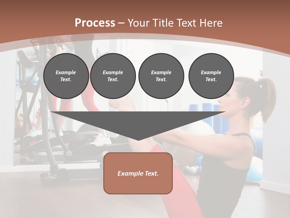 Team Healthy Athlete PowerPoint Template