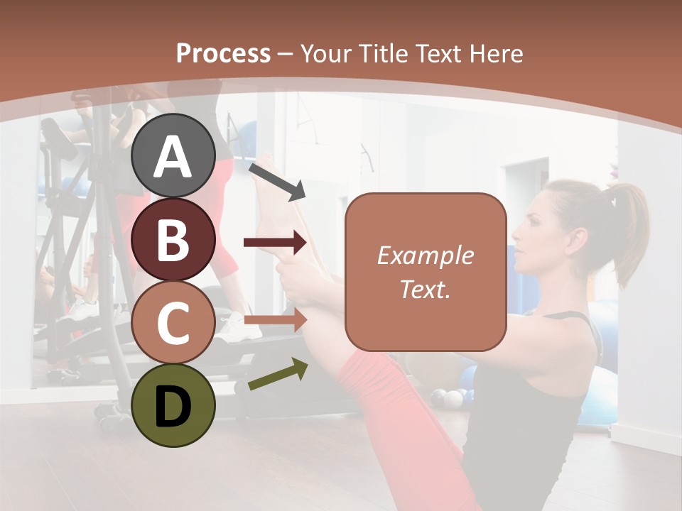 Team Healthy Athlete PowerPoint Template