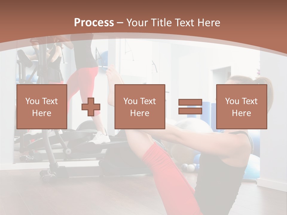 Team Healthy Athlete PowerPoint Template