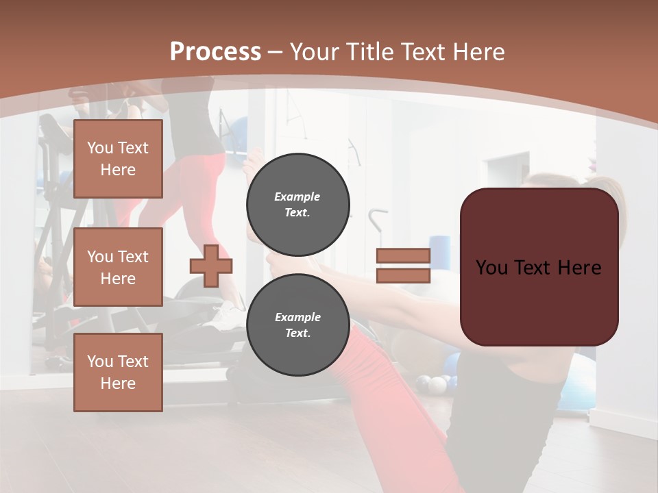 Team Healthy Athlete PowerPoint Template