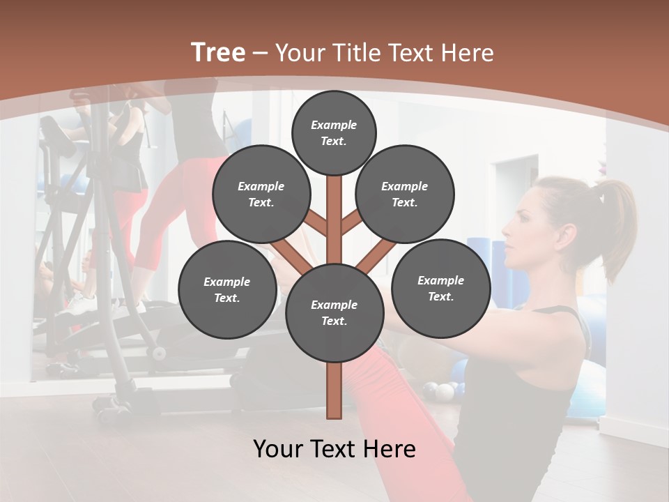 Team Healthy Athlete PowerPoint Template