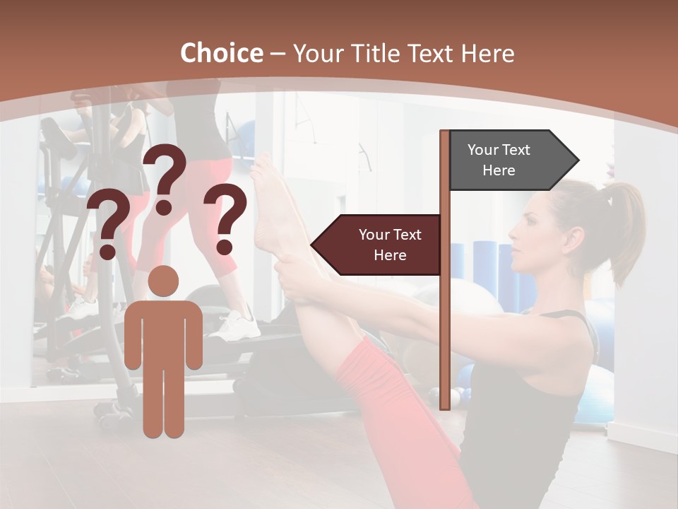 Team Healthy Athlete PowerPoint Template