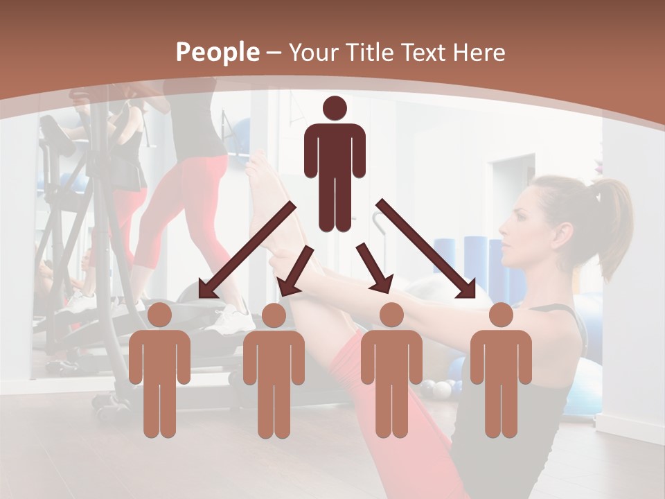 Team Healthy Athlete PowerPoint Template