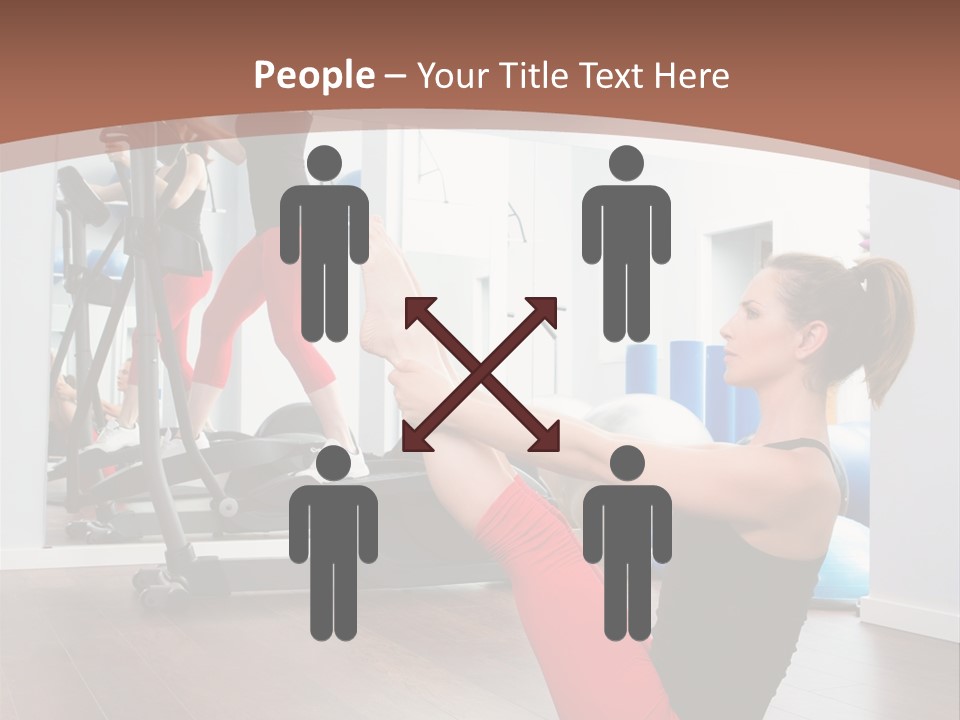 Team Healthy Athlete PowerPoint Template