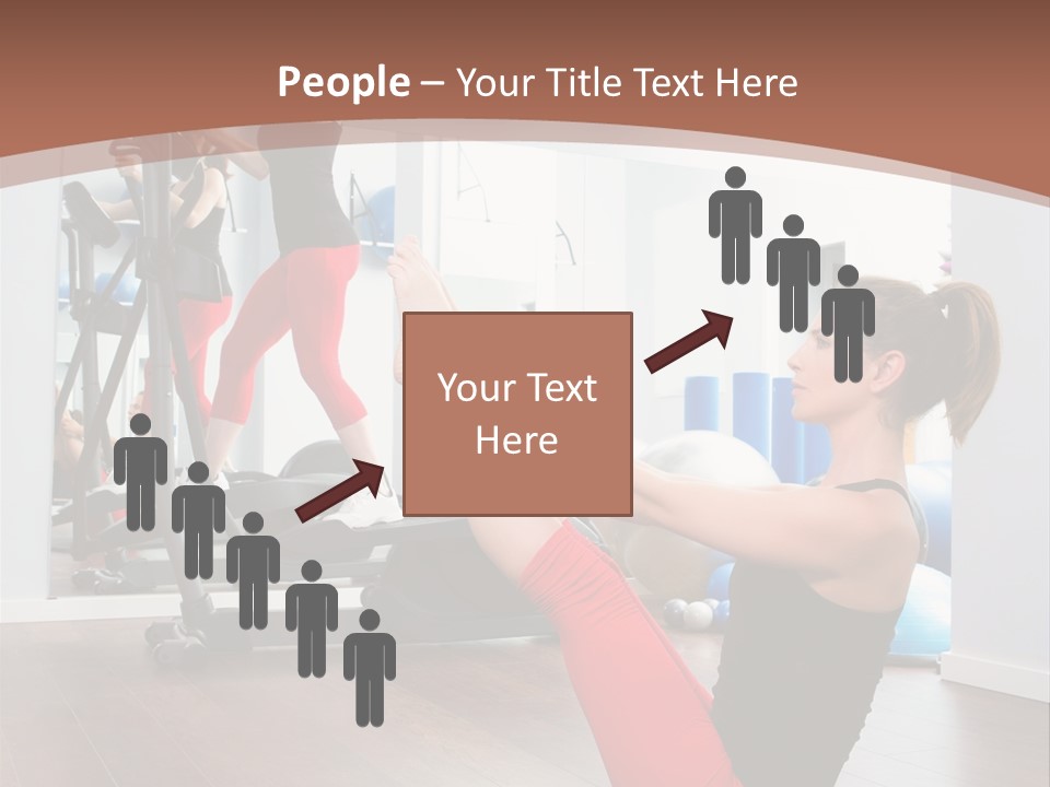 Team Healthy Athlete PowerPoint Template