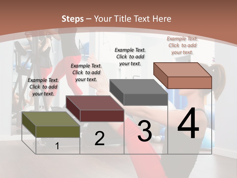 Team Healthy Athlete PowerPoint Template