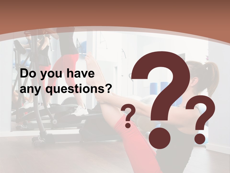 Team Healthy Athlete PowerPoint Template