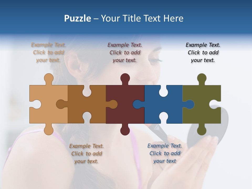 Life Leisure Makeup PowerPoint Template