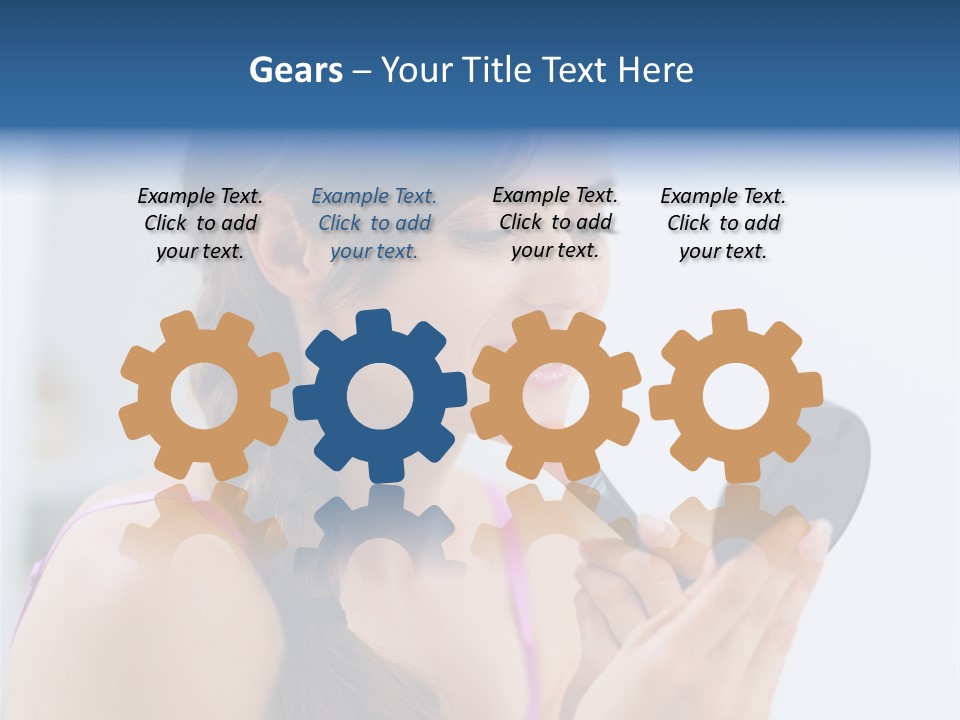 Life Leisure Makeup PowerPoint Template