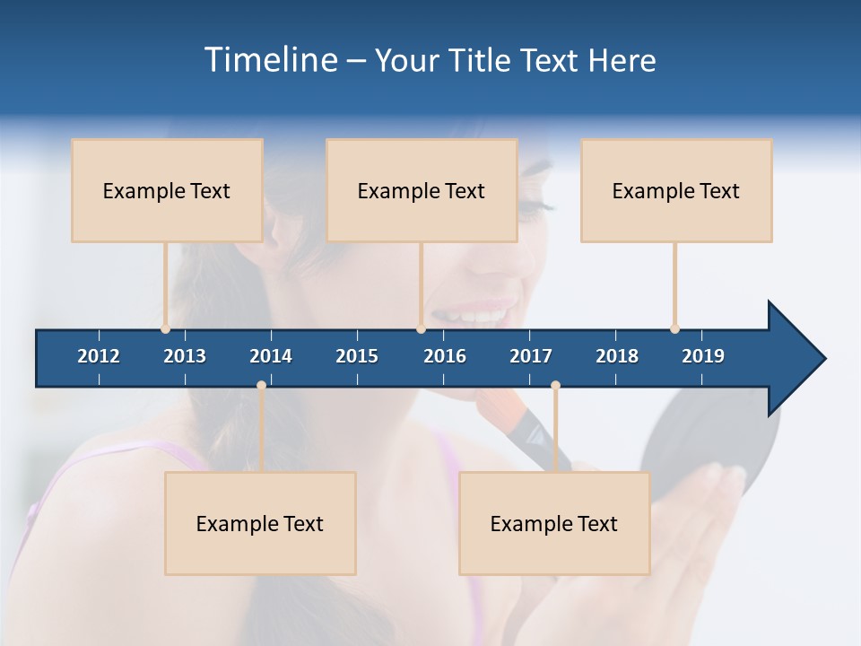 Life Leisure Makeup PowerPoint Template