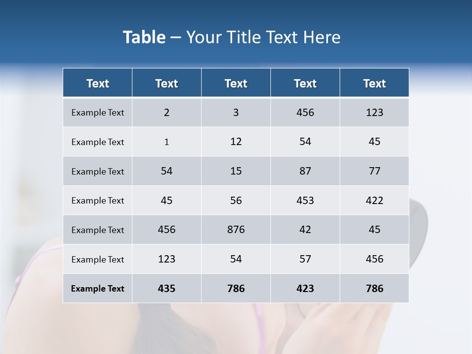 Life Leisure Makeup PowerPoint Template