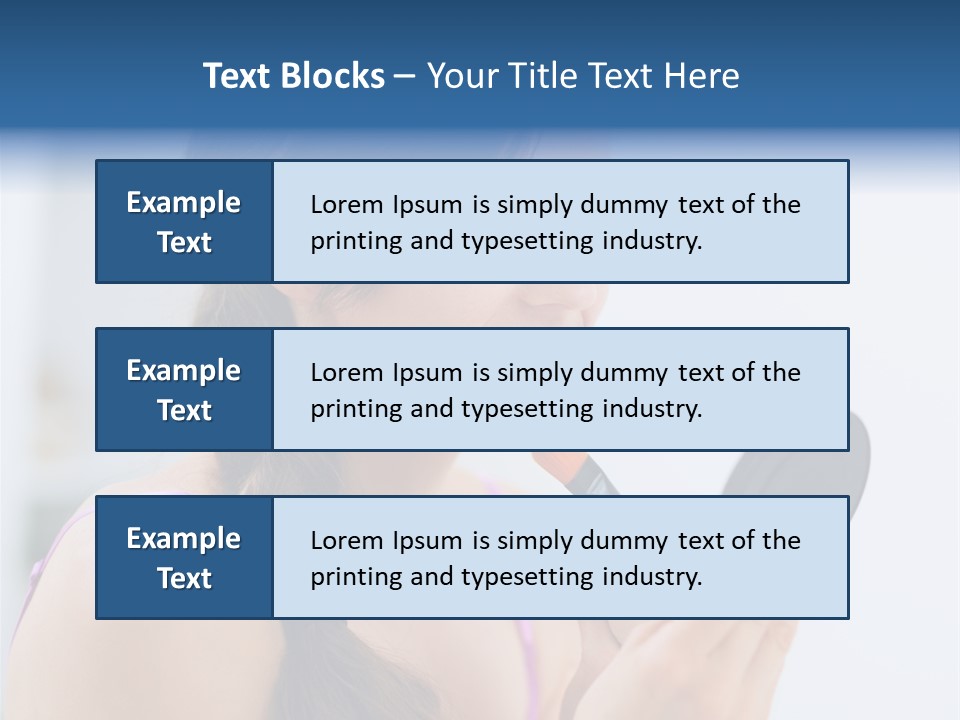 Life Leisure Makeup PowerPoint Template