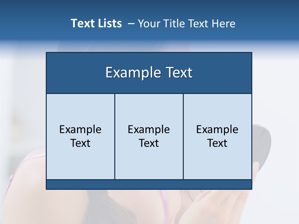 Life Leisure Makeup PowerPoint Template