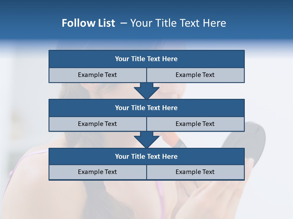 Life Leisure Makeup PowerPoint Template