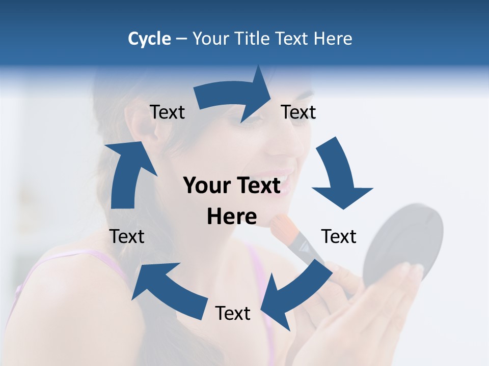 Life Leisure Makeup PowerPoint Template