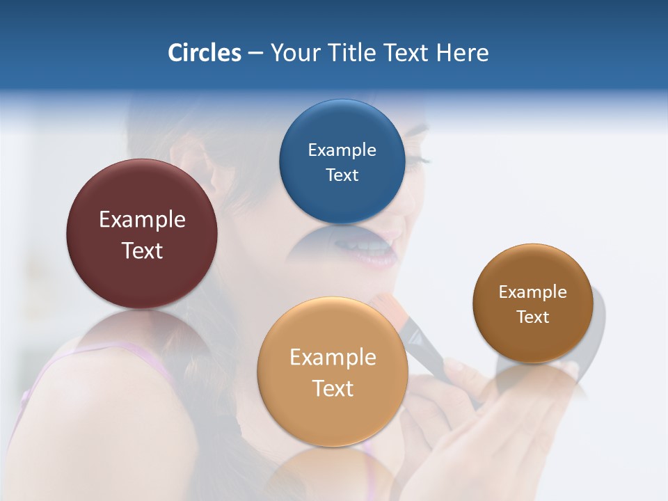 Life Leisure Makeup PowerPoint Template