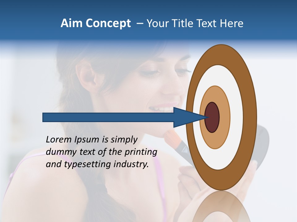 Life Leisure Makeup PowerPoint Template