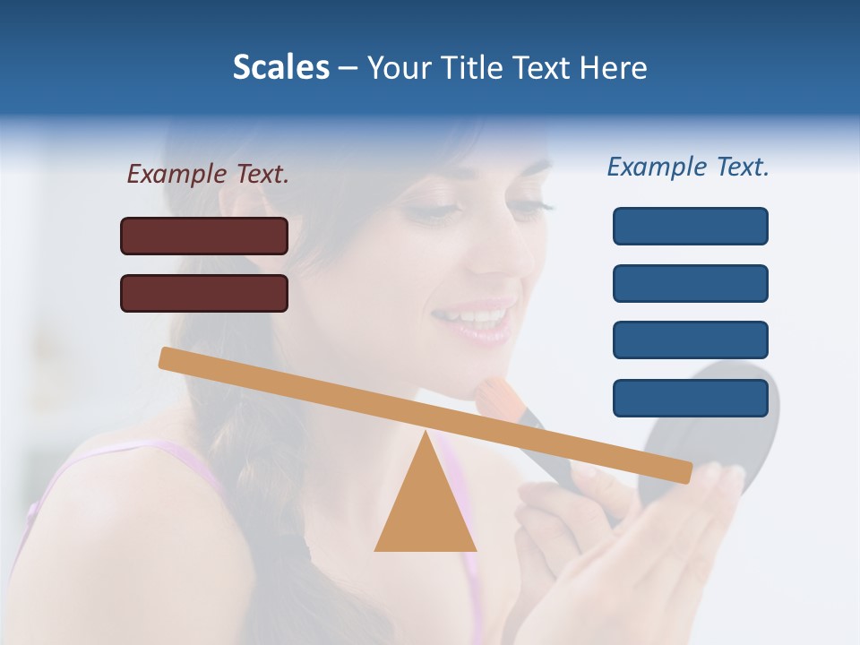 Life Leisure Makeup PowerPoint Template