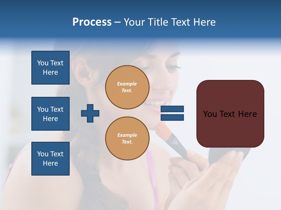 Life Leisure Makeup PowerPoint Template