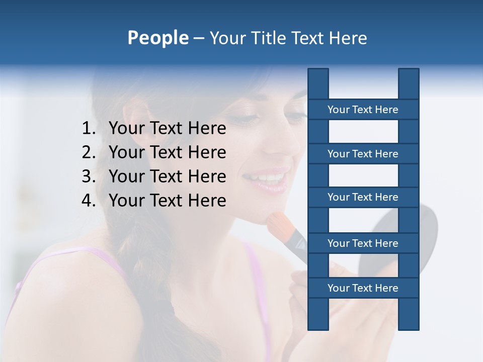 Life Leisure Makeup PowerPoint Template