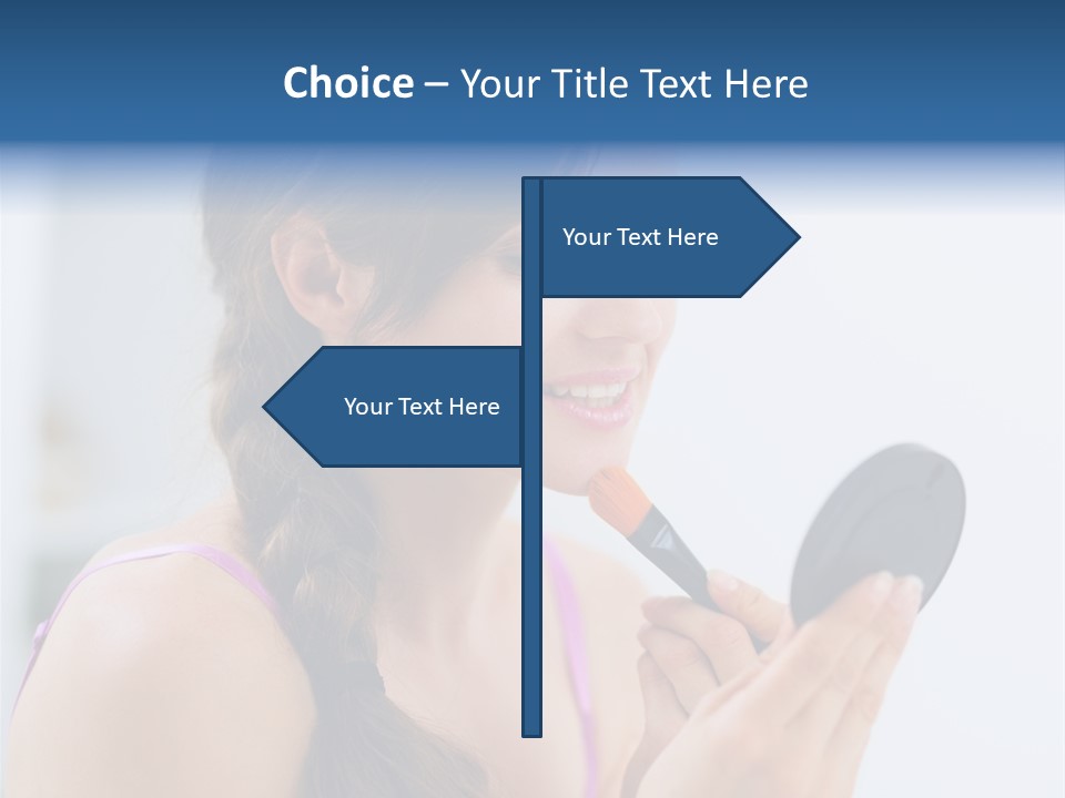 Life Leisure Makeup PowerPoint Template