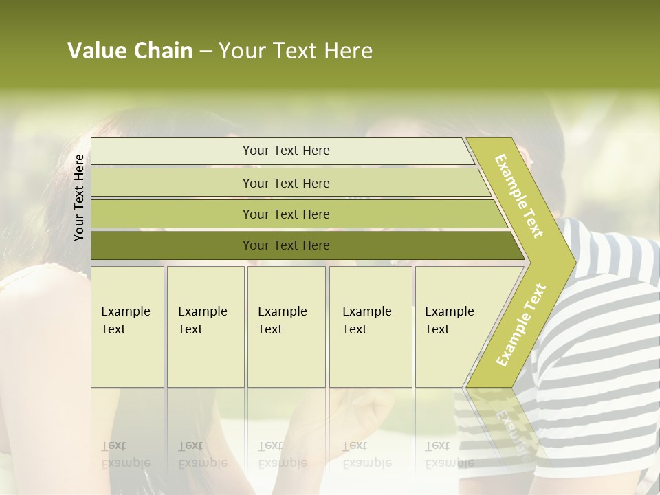 Happy Sunglasses Garden PowerPoint Template