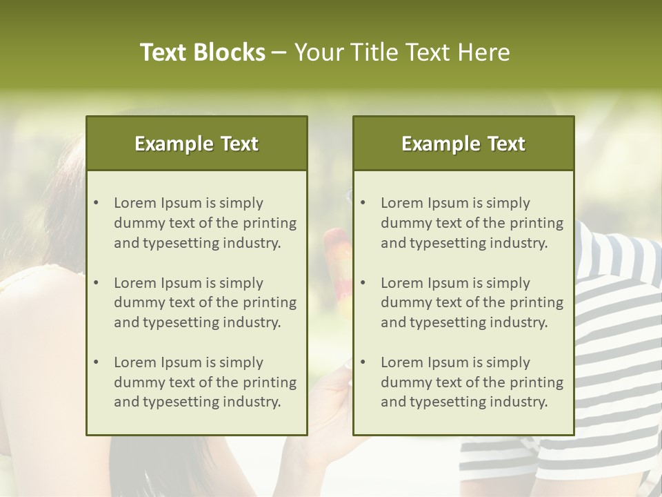 Happy Sunglasses Garden PowerPoint Template