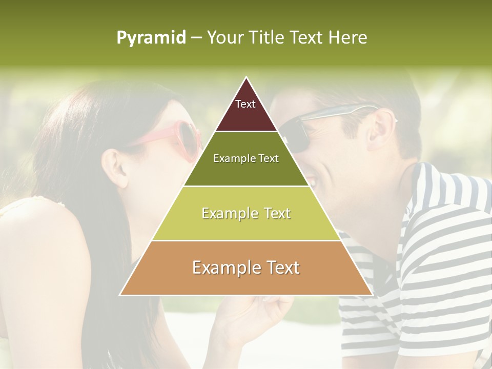 Happy Sunglasses Garden PowerPoint Template