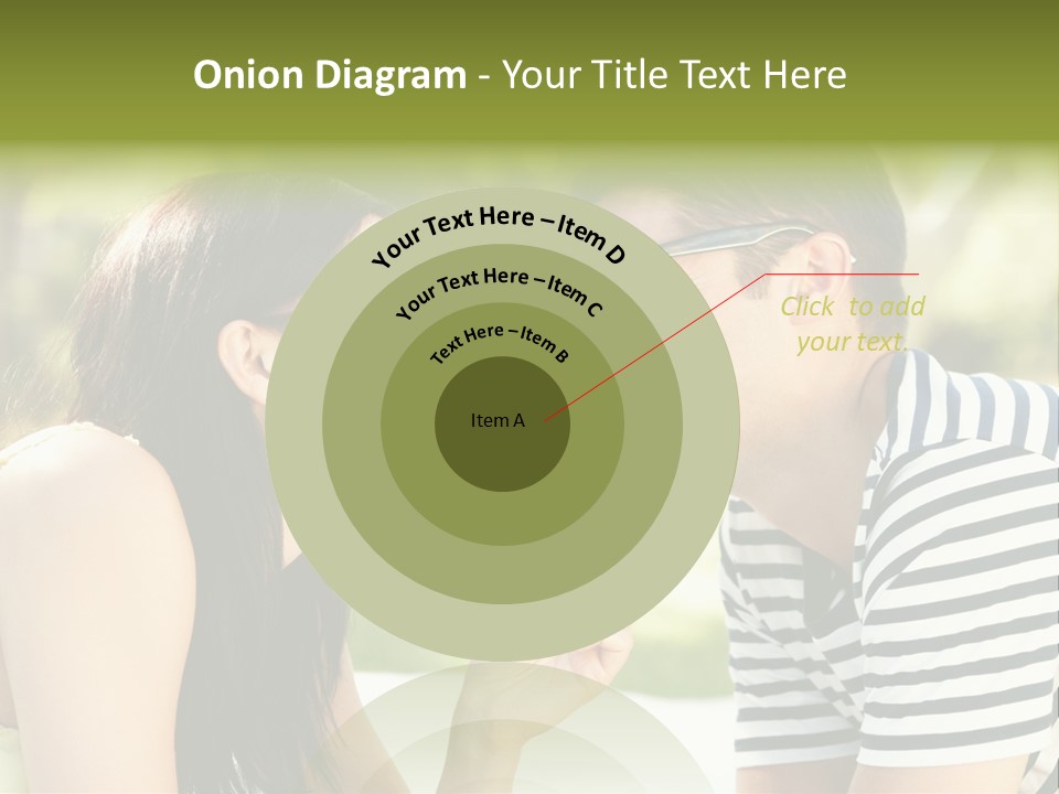 Happy Sunglasses Garden PowerPoint Template