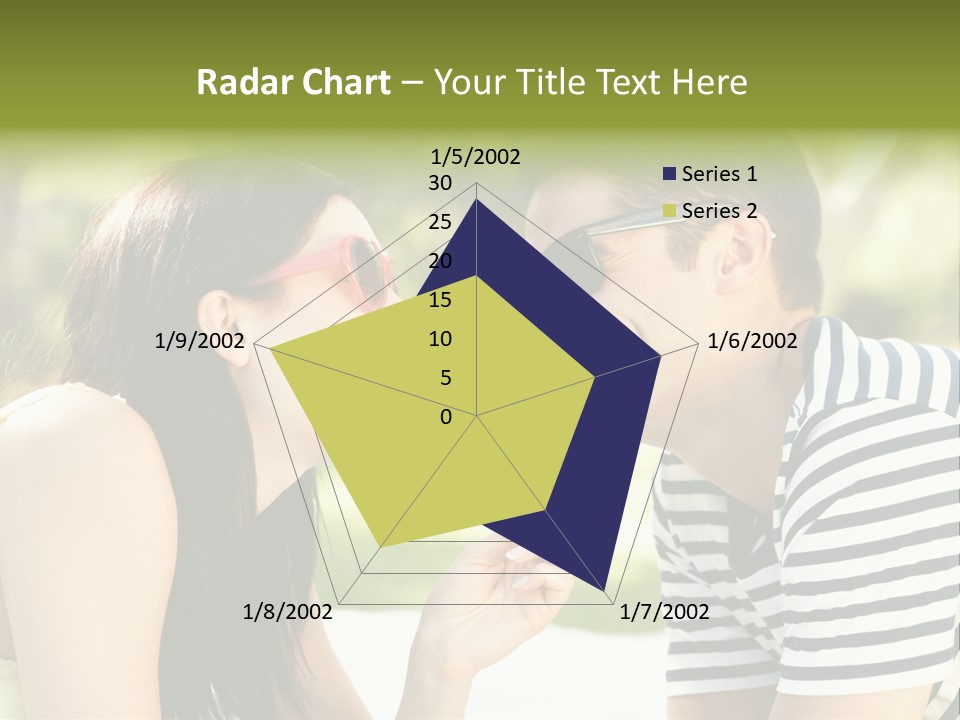 Happy Sunglasses Garden PowerPoint Template