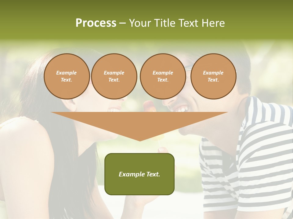 Happy Sunglasses Garden PowerPoint Template