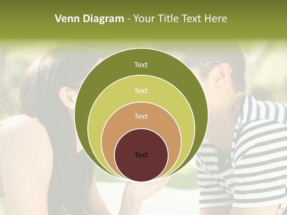 Happy Sunglasses Garden PowerPoint Template