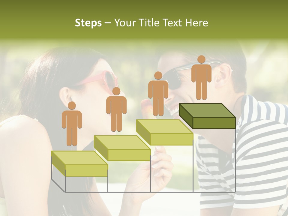 Happy Sunglasses Garden PowerPoint Template