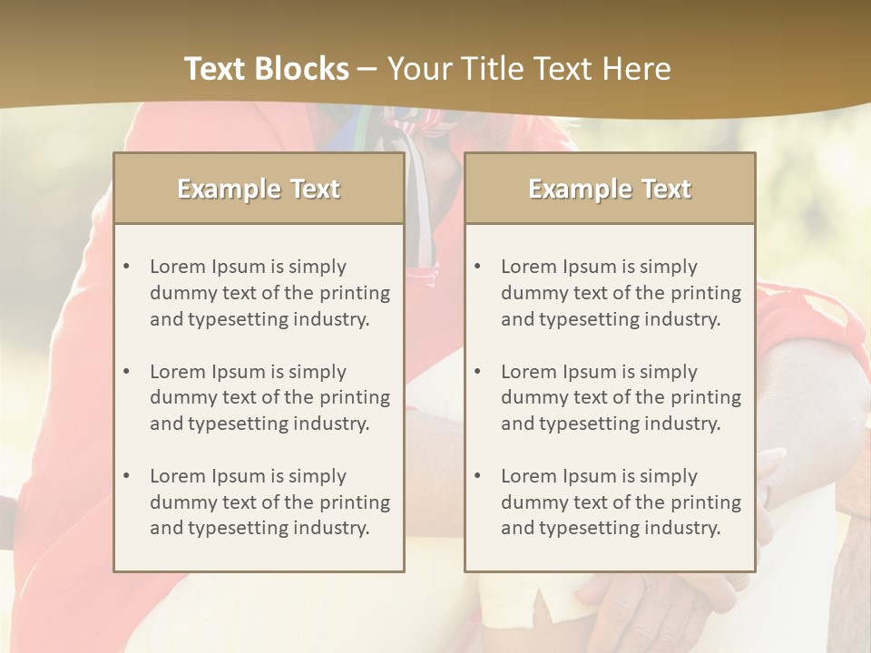 Happy Sitting Women PowerPoint Template