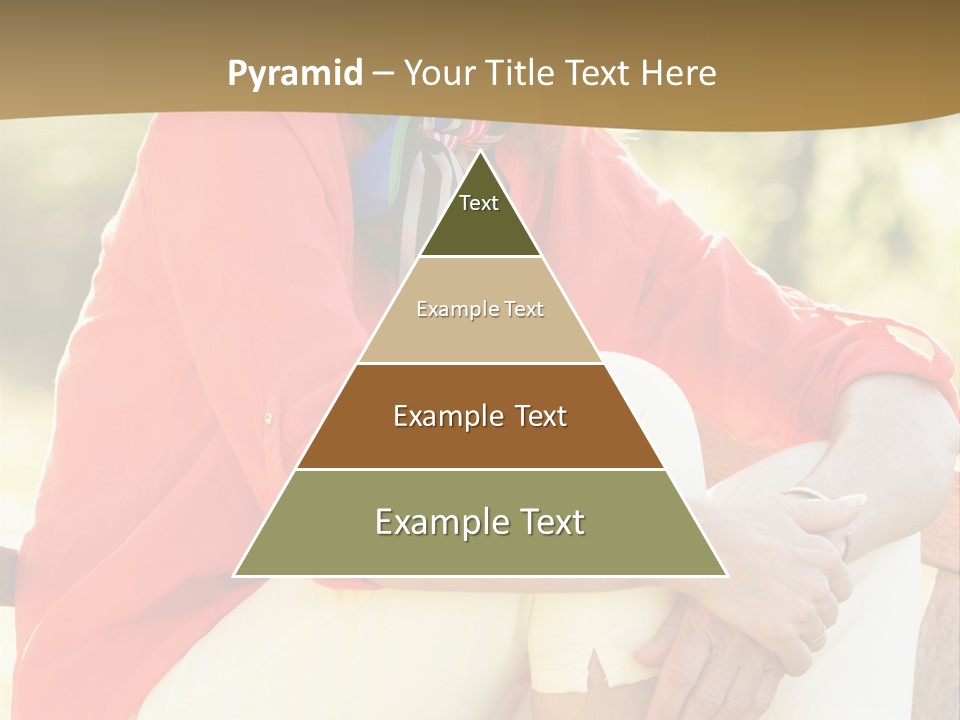 Happy Sitting Women PowerPoint Template