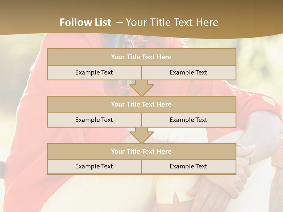 Happy Sitting Women PowerPoint Template