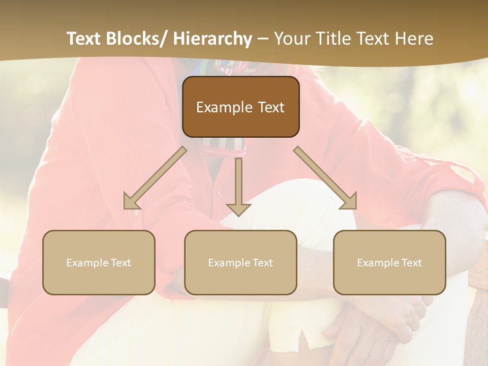 Happy Sitting Women PowerPoint Template