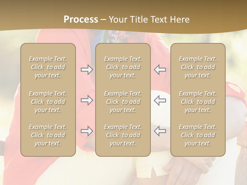 Happy Sitting Women PowerPoint Template