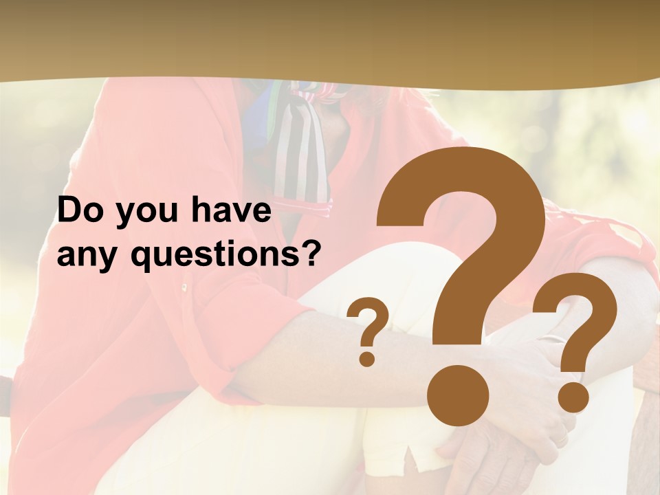 Happy Sitting Women PowerPoint Template