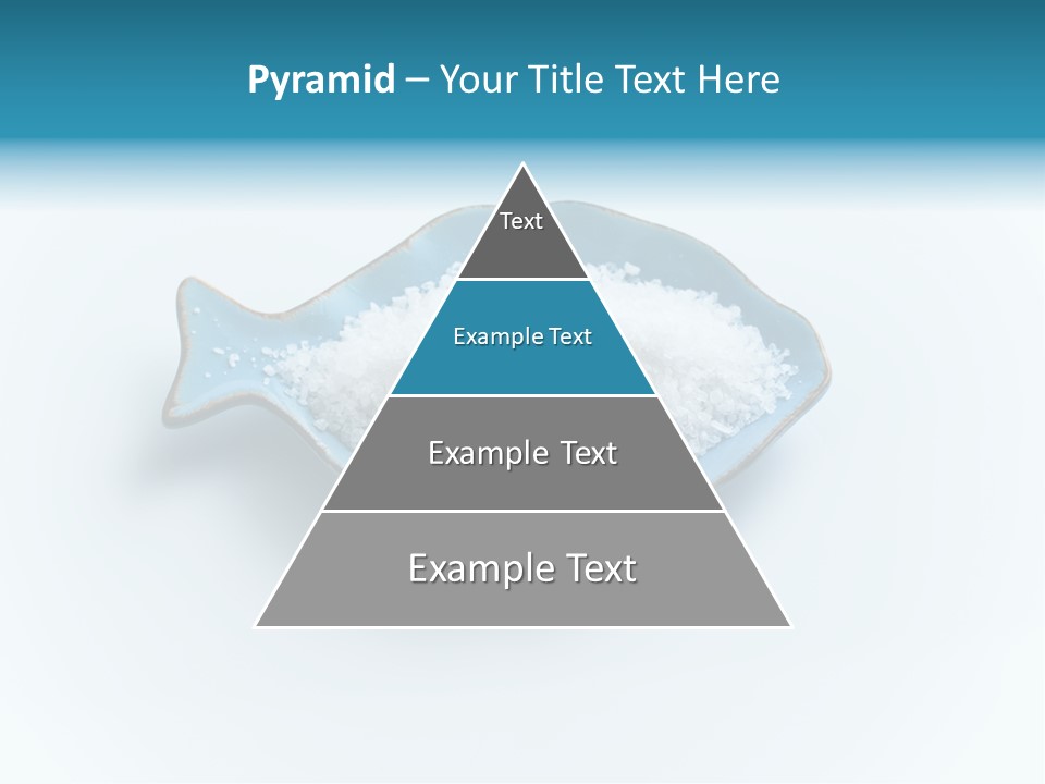 White Salt Crystals Grains Of Salt PowerPoint Template